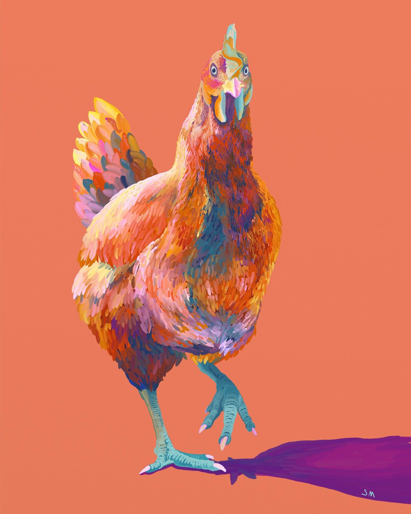 Tilda the Chicken - GingerPopStudio