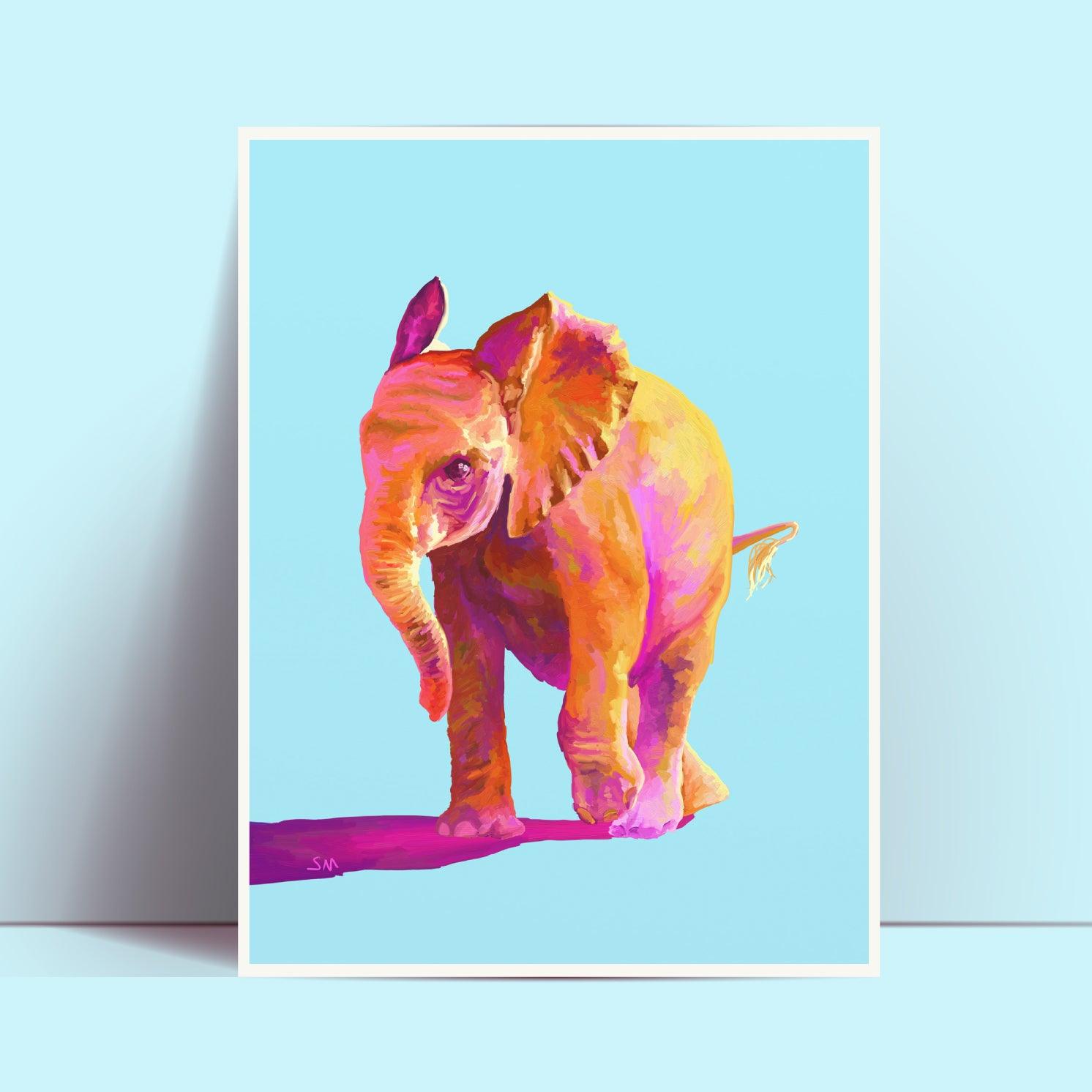 Remy The Elephant - GingerPopStudio