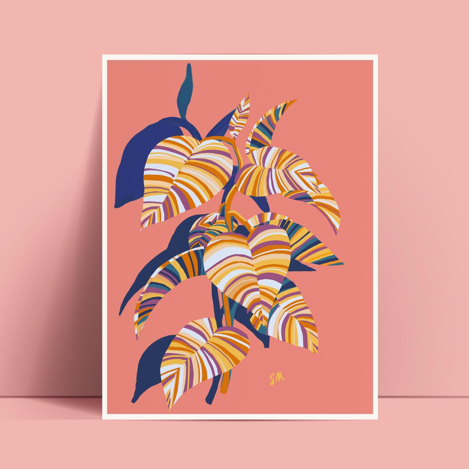 Optimistic Houseplant - GingerPopStudio