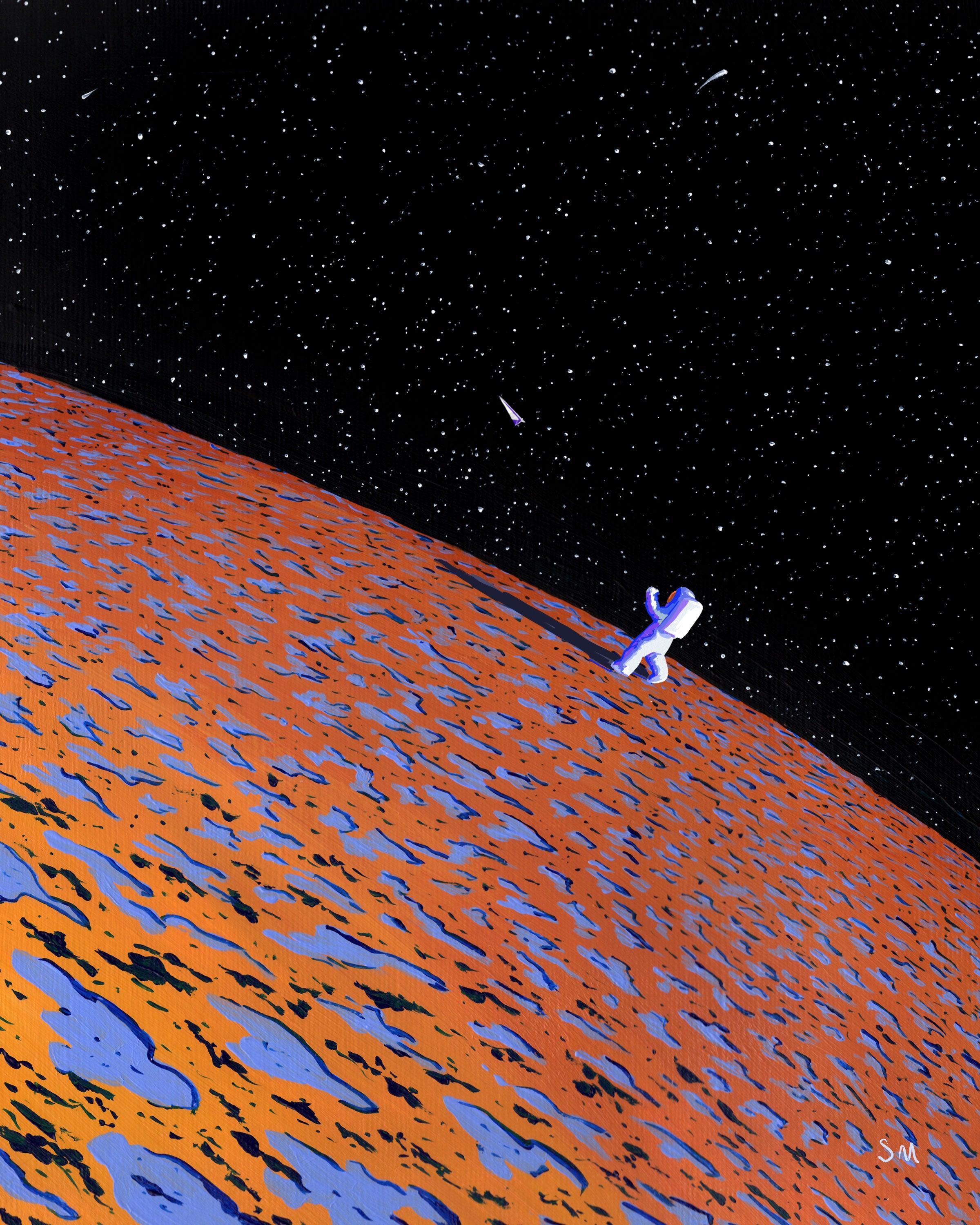 Paper Spaceplane - GingerPopStudio