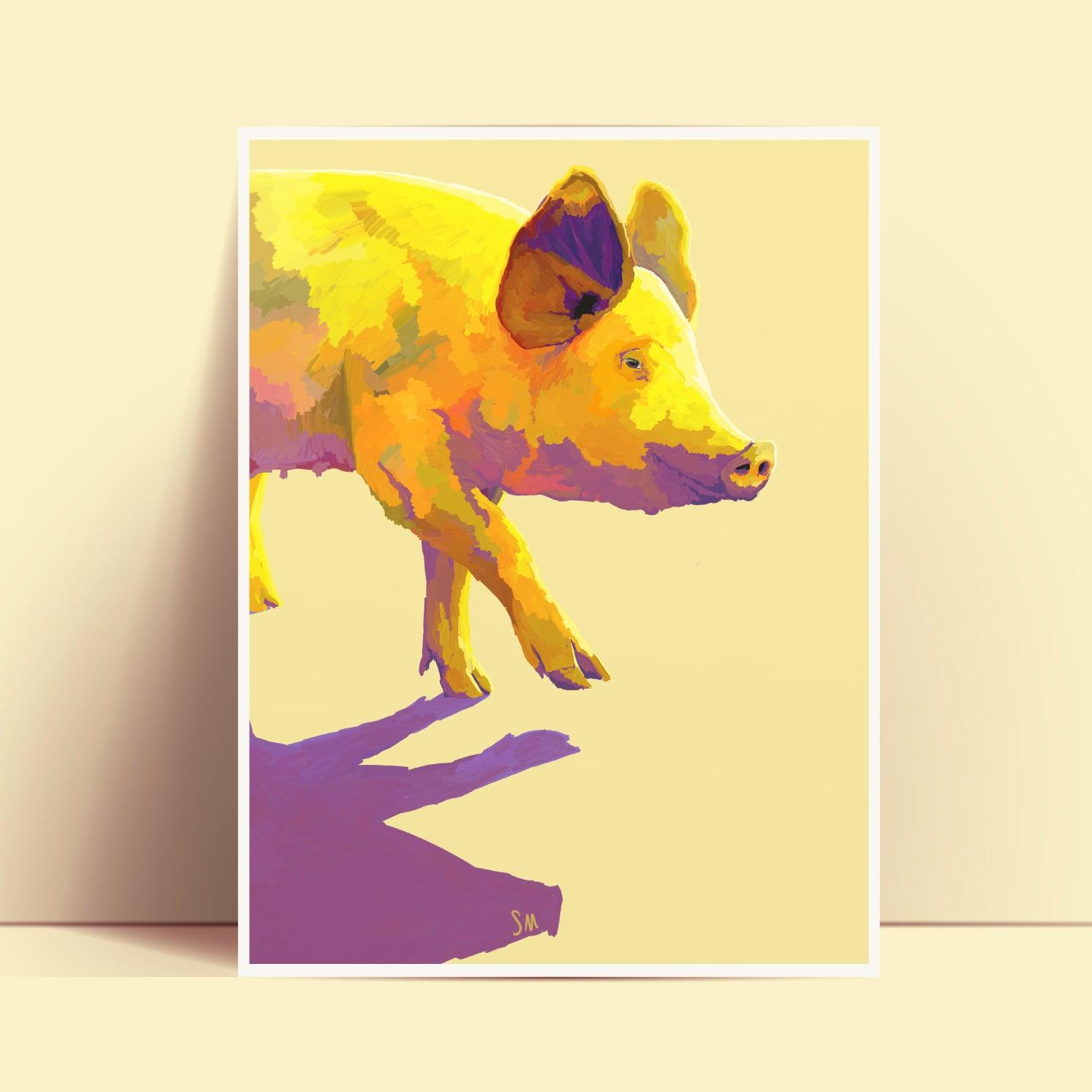 Peter the Pig - GingerPopStudio