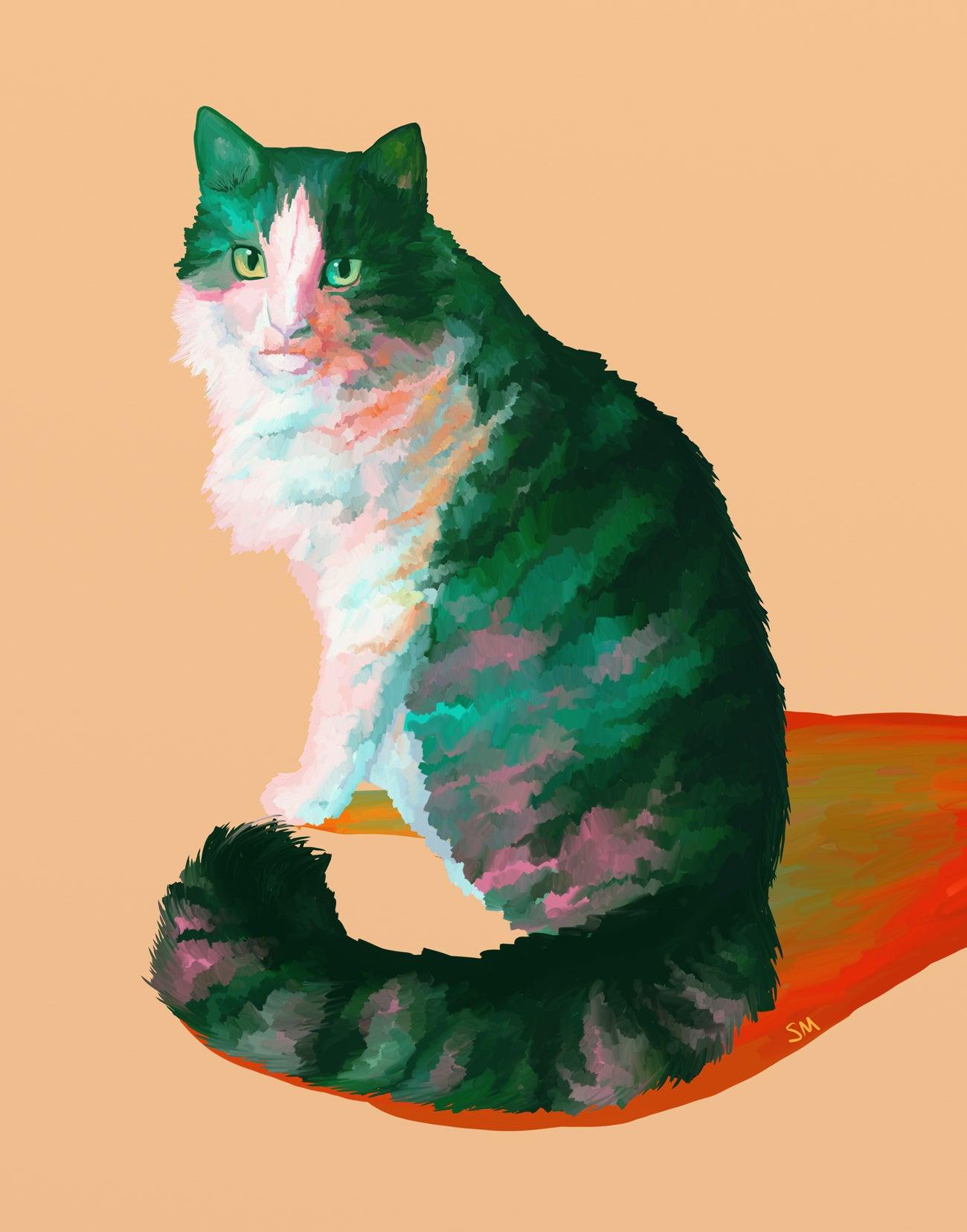 Custom Pet Portrait - GingerPopStudio