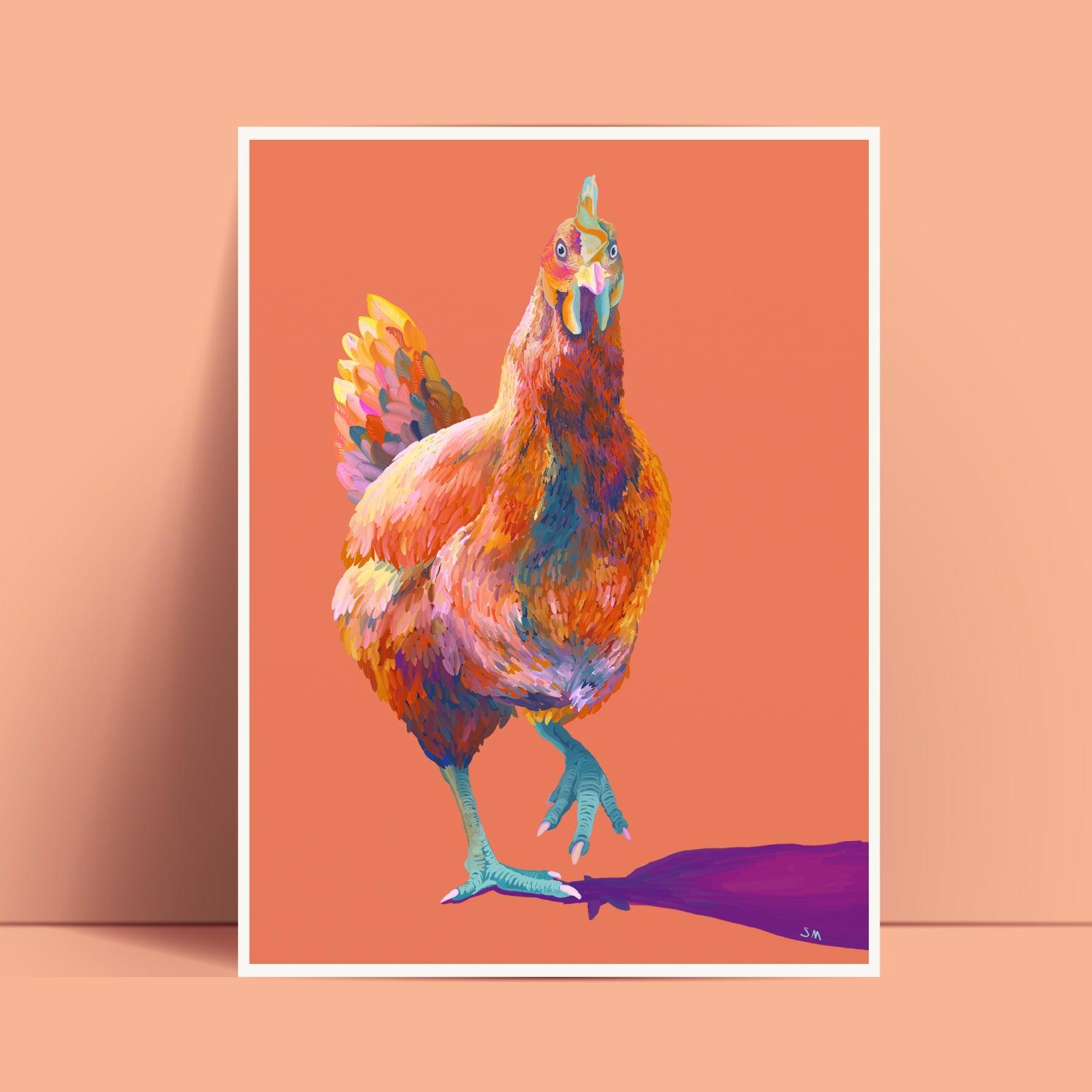 Tilda the Chicken - GingerPopStudio