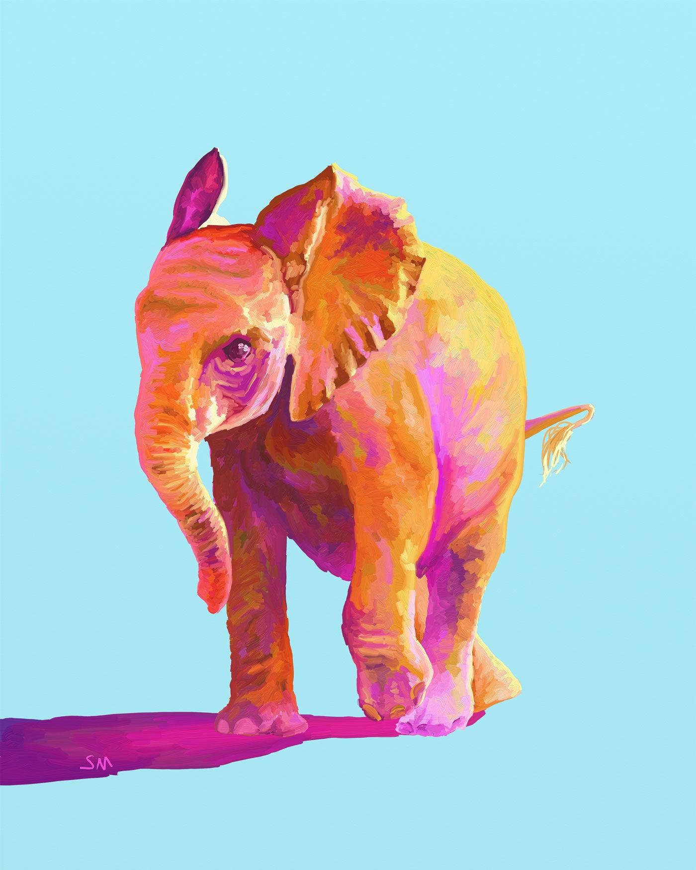 Remy The Elephant - GingerPopStudio